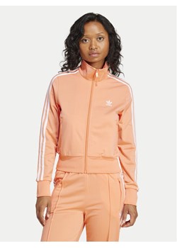 adidas Bluza adicolor Classics Firebird JC8264 Pomarańczowy Regular Fit ze sklepu MODIVO w kategorii Bluzy damskie - zdjęcie 182715295