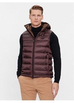 Blauer Kamizelka 23WBLUX03081 Brązowy Regular Fit ze sklepu MODIVO w kategorii Kamizelki męskie - zdjęcie 182715327