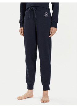 Emporio Armani Underwear Spodnie dresowe 164842 4R276 00135 Granatowy Relaxed Fit ze sklepu MODIVO w kategorii Spodnie damskie - zdjęcie 182715385