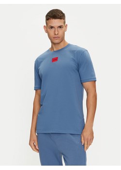 Hugo T-Shirt Diragolino212 50447978 Niebieski Regular Fit ze sklepu MODIVO w kategorii T-shirty męskie - zdjęcie 182715508