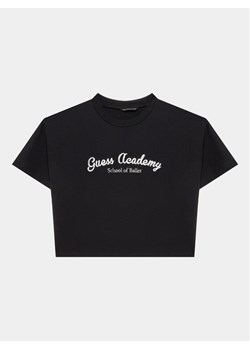 Guess T-Shirt J3YI59 KABR0 Czarny Boxy Fit ze sklepu MODIVO w kategorii Bluzki dziewczęce - zdjęcie 182715517