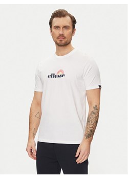Ellesse T-Shirt Trea SHV20126 Biały Regular Fit ze sklepu MODIVO w kategorii T-shirty męskie - zdjęcie 182715529
