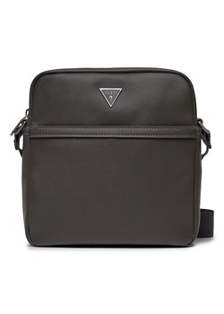 Guess Saszetka Certosa Saffiano Eco Mini-Bags HMECSA P3158 Szary ze sklepu MODIVO w kategorii Torby męskie - zdjęcie 182715546