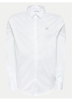 Richmond X Koszula Lancan UMP24105CA Biały Slim Fit ze sklepu MODIVO w kategorii Koszule męskie - zdjęcie 182715617