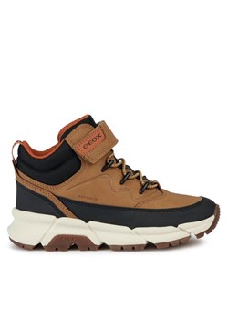 Geox Kozaki J Flexyper Plus Boy J36LCG 0MEFU C2G9B M Żółty ze sklepu MODIVO w kategorii Buty zimowe dziecięce - zdjęcie 182715658
