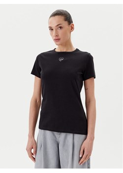 BOSS T-Shirt C_Elogo_21 50540260 Czarny Slim Fit ze sklepu MODIVO w kategorii Bluzki damskie - zdjęcie 182715706