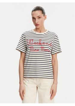 Weekend Max Mara T-Shirt Olga 2515971042 Granatowy Regular Fit ze sklepu MODIVO w kategorii Bluzki damskie - zdjęcie 182715799