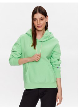 Champion Bluza 116234 Zielony Regular Fit ze sklepu MODIVO w kategorii Bluzy damskie - zdjęcie 182715817