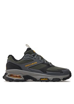 Skechers Sneakersy Skech-Air Envoy-Sleek Envoy 237553/GNBK Zielony ze sklepu MODIVO w kategorii Buty trekkingowe męskie - zdjęcie 182715869