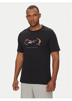 Reebok T-Shirt 100218818 Czarny Regular Fit ze sklepu MODIVO w kategorii T-shirty męskie - zdjęcie 182715938