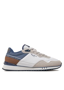 Pepe Jeans Sneakersy London Seal M PMS40001 Biały ze sklepu MODIVO w kategorii Buty sportowe męskie - zdjęcie 182715957