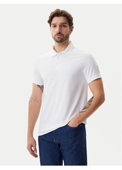 Calvin Klein Jeans Polo LV040HM281 Biały Regular Fit - id: 0000304668609 - marki Calvin Klein - 182715958 Calvin Klein Jeans Polo LV040HM281 Biały Regular Fit ze sklepu MODIVO w kategorii T-shirty męskie - zdjęcie 182715958