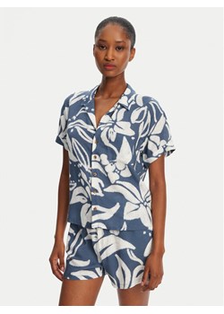 Banana Moon Koszula Taylor Floreal MHX74 Niebieski Loose Fit ze sklepu MODIVO w kategorii Koszule damskie - zdjęcie 182715966
