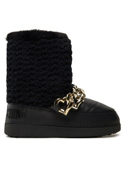 LOVE MOSCHINO Śniegowce JA24322G0LISI000 Czarny ze sklepu MODIVO w kategorii Śniegowce damskie - zdjęcie 182715978