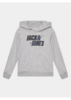 Jack&Jones Junior Bluza 12247700 Szary Standard Fit ze sklepu MODIVO w kategorii Bluzy chłopięce - zdjęcie 182715988