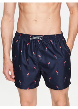 Brave Soul Szorty kąpielowe MSRT-PARROT Granatowy Regular Fit ze sklepu MODIVO w kategorii Kąpielówki - zdjęcie 182715997