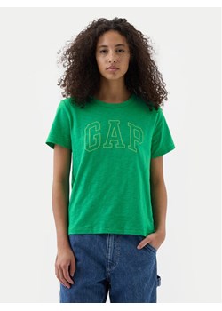 Gap T-Shirt 871344-04 Zielony Regular Fit ze sklepu MODIVO w kategorii Bluzki damskie - zdjęcie 182716017