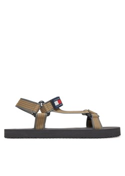 Tommy Jeans Sandały Tjm Casual Sandal EM0EM01563 Brązowy ze sklepu MODIVO w kategorii Sandały męskie - zdjęcie 182716058