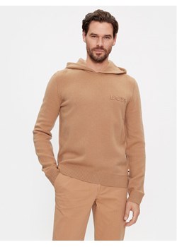 Boss Sweter Mistico 50500676 Beżowy Regular Fit ze sklepu MODIVO w kategorii Swetry męskie - zdjęcie 182716065