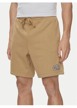 Gap Szorty sportowe 866764-00 Khaki Regular Fit ze sklepu MODIVO w kategorii Spodenki męskie - zdjęcie 182716066
