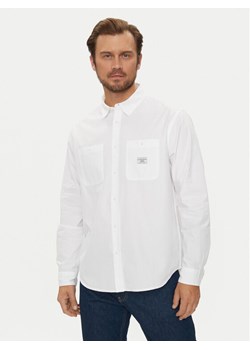 Guess Jeans Koszula M4YH37 WGCF1 Biały Regular Fit ze sklepu MODIVO w kategorii Koszule męskie - zdjęcie 182716157