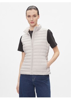 Calvin Klein Bezrękawnik Packable Super Lw Padded Vest K20K206325 Beżowy Slim Fit ze sklepu MODIVO w kategorii Kamizelki damskie - zdjęcie 182716168