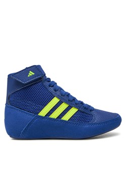 adidas Buty bokserskie HVC BD7637 Niebieski ze sklepu MODIVO w kategorii Buty sportowe dziecięce - zdjęcie 182716185