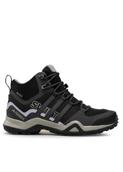 adidas Trekkingi Terrex Swift R2 Mid GORE-TEX Hiking Shoes IF7637 Czarny - id: 0000302655458 - marki adidas - 182716316 adidas Trekkingi Terrex Swift R2 Mid GORE-TEX Hiking Shoes IF7637 Czarny ze sklepu MODIVO w kategorii Buty trekkingowe damskie - zdjęcie 182716316