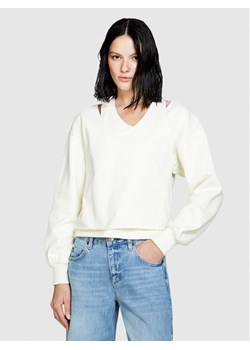 Sisley Bluza 3FPPL104P Écru Regular Fit ze sklepu MODIVO w kategorii Bluzy damskie - zdjęcie 182716387