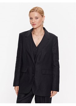 DKNY Marynarka P3DCUQ79 Czarny Regular Fit ze sklepu MODIVO w kategorii Marynarki damskie - zdjęcie 182716456