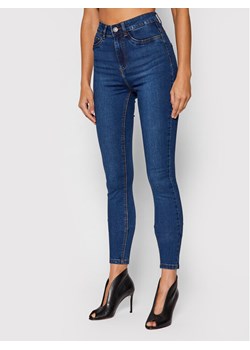 Noisy May Jeansy Callie 27007979 Granatowy Skinny Fit ze sklepu MODIVO w kategorii Jeansy damskie - zdjęcie 182716486