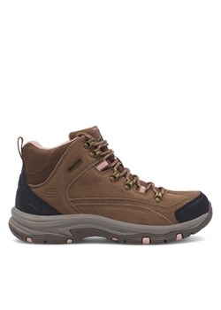Skechers Trapery 167004BRTN Brązowy ze sklepu MODIVO w kategorii Botki - zdjęcie 182716565