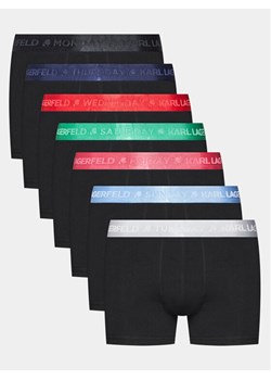 KARL LAGERFELD Komplet 7 par bokserek Day Of The Week Trunk (7-Pack) 235M2102 Kolorowy ze sklepu MODIVO w kategorii Majtki męskie - zdjęcie 182716595