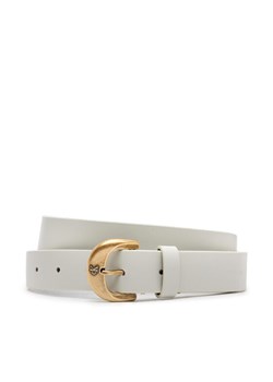 Calvin Klein Jeans Pasek Damski Casual Pin Buckle 25Mm LV04K7009G Biały ze sklepu MODIVO w kategorii Paski damskie - zdjęcie 182716617