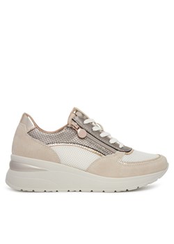 Clara Barson Sneakersy WS2P260-03 Beżowy ze sklepu MODIVO w kategorii Buty sportowe damskie - zdjęcie 182716637