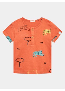 United Colors Of Benetton T-Shirt 3ZCTAQ00F Pomarańczowy Regular Fit ze sklepu MODIVO w kategorii Koszulki niemowlęce - zdjęcie 182716675