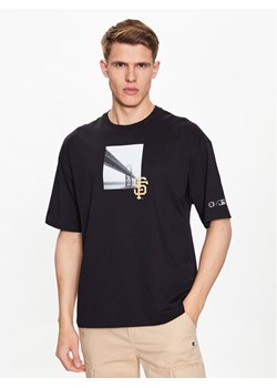 Champion T-Shirt 218924 Czarny Regular Fit ze sklepu MODIVO w kategorii T-shirty męskie - zdjęcie 182716698