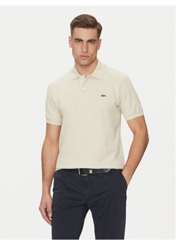 Lacoste Polo L1264 Beżowy Classic Fit ze sklepu MODIVO w kategorii T-shirty męskie - zdjęcie 182716705