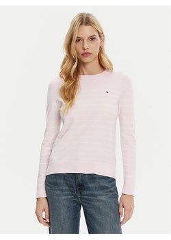 Tommy Hilfiger Sweter WW0WW44984 Różowy Regular Fit ze sklepu MODIVO w kategorii Swetry damskie - zdjęcie 182716727