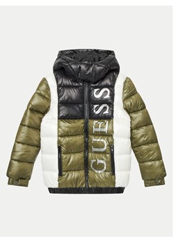 Guess Kurtka puchowa L4BL06 WEGY0 Kolorowy Regular Fit ze sklepu MODIVO w kategorii Kurtki chłopięce - zdjęcie 182716738