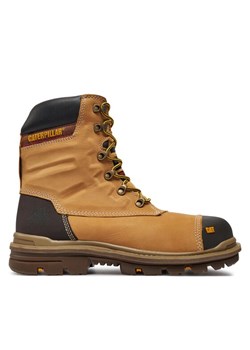 CATerpillar Trapery Premier 8" WP TX P720148 Brązowy ze sklepu MODIVO w kategorii Buty trekkingowe męskie - zdjęcie 182716856