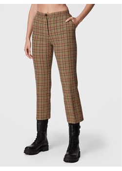 Pinko Spodnie materiałowe Gaio 1G1835 A07Q Beżowy Slim Fit ze sklepu MODIVO w kategorii Spodnie damskie - zdjęcie 182716899