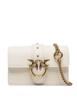 Pinko Torebka Love One Micro C 100064 A0F1 Écru ze sklepu MODIVO w kategorii Kopertówki - zdjęcie 182716966
