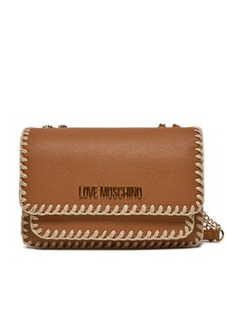 LOVE MOSCHINO Torebka JC4104PP1ILJ120A Brązowy ze sklepu MODIVO w kategorii Kopertówki - zdjęcie 182716978