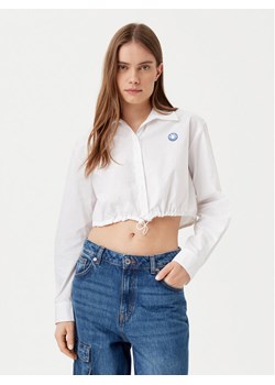 HUGO Koszula Emma 50531482 Biały Regular Fit ze sklepu MODIVO w kategorii Koszule damskie - zdjęcie 182717019