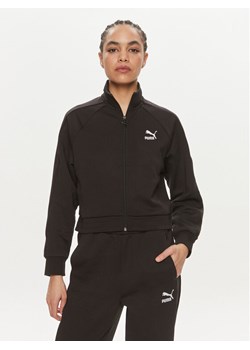 Puma Bluza T7 624211 Czarny Relaxed Fit ze sklepu MODIVO w kategorii Bluzy damskie - zdjęcie 182717109