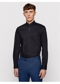 Boss Koszula Jesse 50451092 Granatowy Slim Fit ze sklepu MODIVO w kategorii Koszule męskie - zdjęcie 182717226