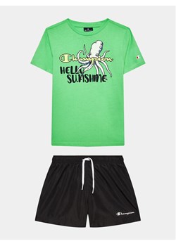 Champion Komplet t-shirt i spodenki 306392 Granatowy Regular Fit ze sklepu MODIVO w kategorii Komplety chłopięce - zdjęcie 182717315