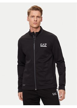 EA7 Emporio Armani Bluza 3DPM89 PJUFZ 1200 Czarny Regular Fit ze sklepu MODIVO w kategorii Bluzy męskie - zdjęcie 182717368