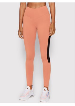 NEBBIA Legginsy Mesh 573 Różowy Slim Fit ze sklepu MODIVO w kategorii Spodnie damskie - zdjęcie 182717409